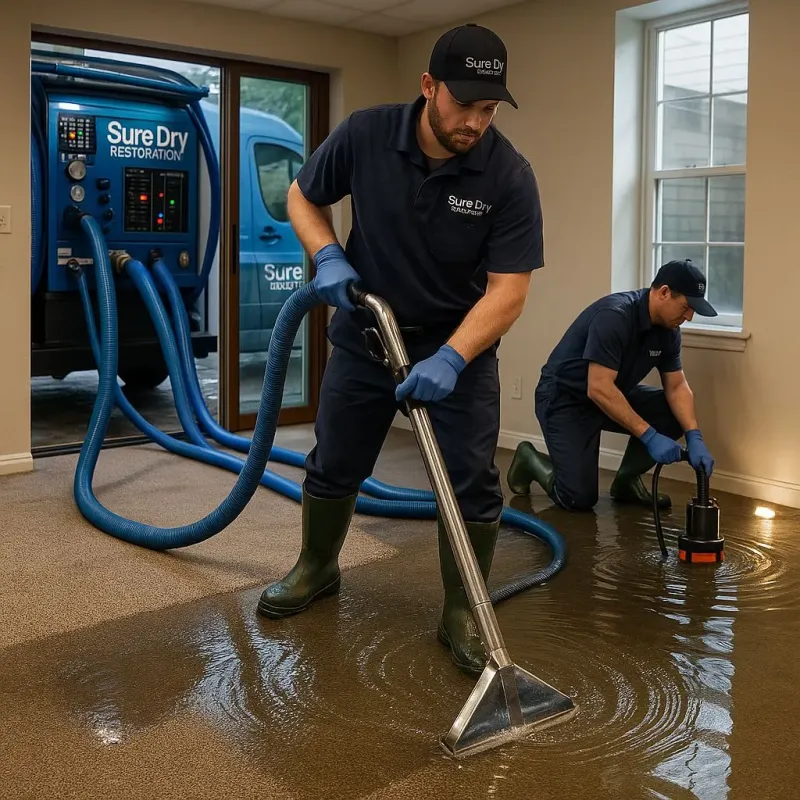 Water Extraction and Removal process in Berryville, VA